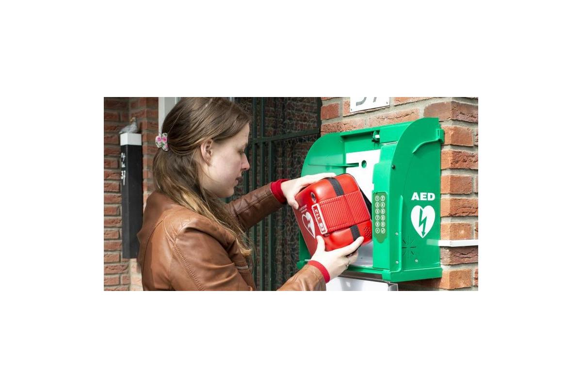 De groene AED